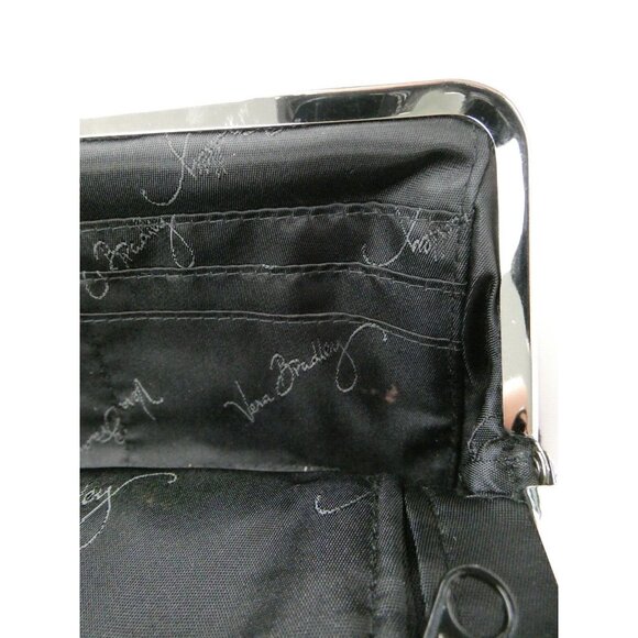 Vera Bradley Caffe Latte  Double Kisslock Wallet - Picture 10 of 13